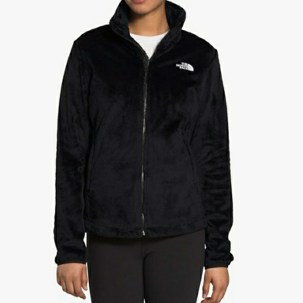 The North Face Women’s Fleece Black Osito Plush Full Zip Jacket Size: Large